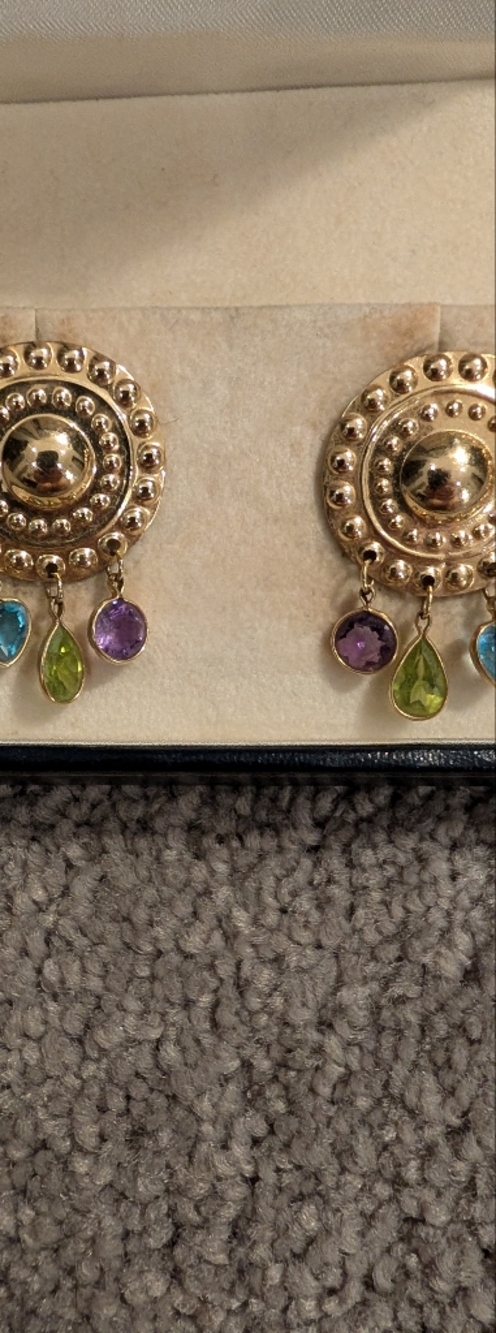 Vintage Colorful Earrings